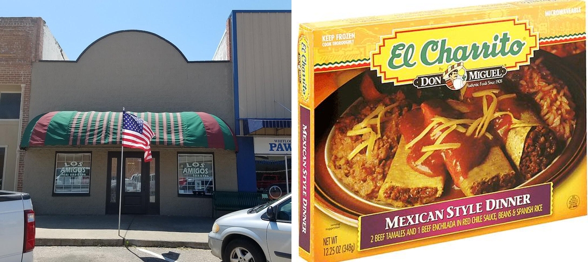 Los Amigos Menu